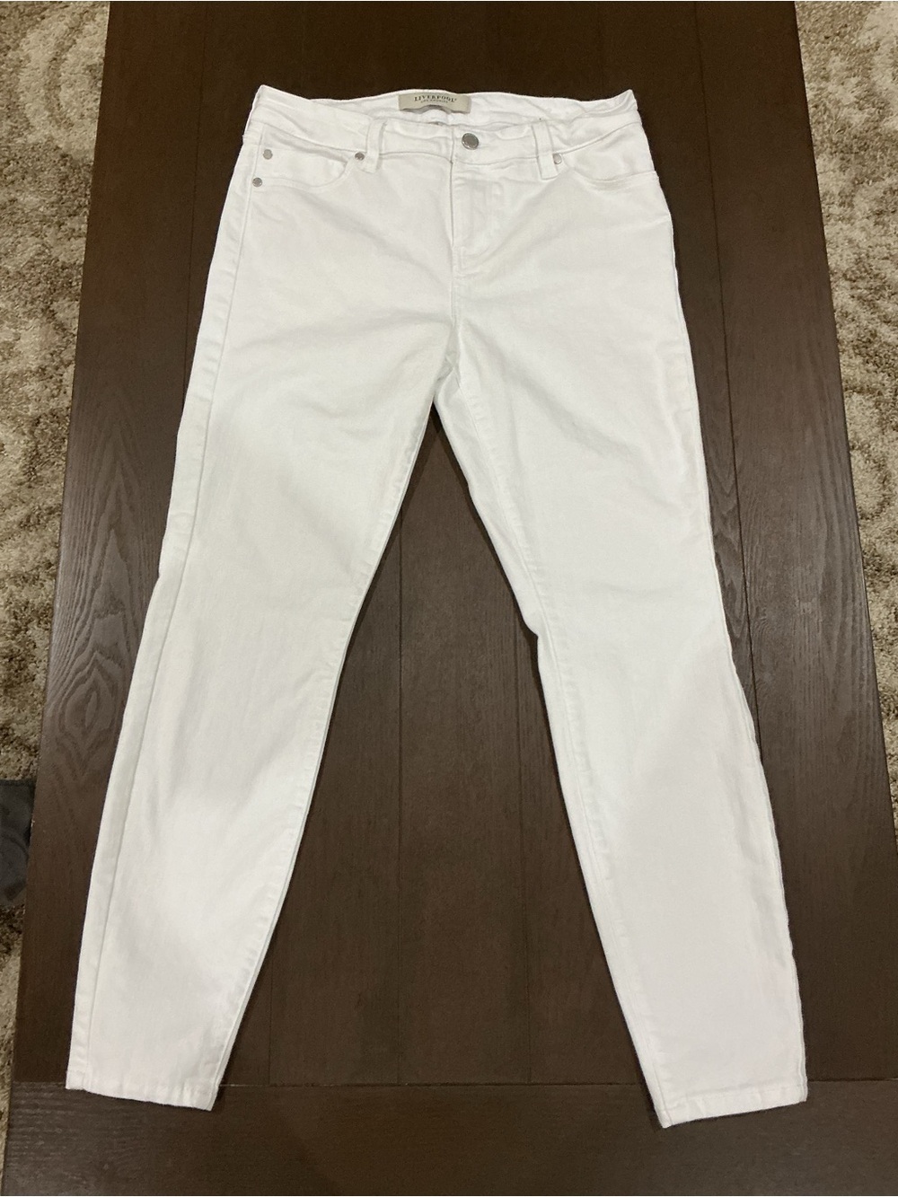 Liverpool Women’s White Slim Straight Jeans